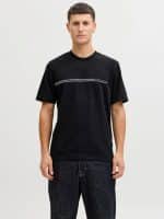JACKJONES JCOFUSION CHEST BRAND TEE SS CREW NOOS