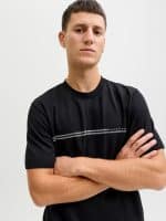 JACKJONES JCOFUSION CHEST BRAND TEE SS CREW NOOS - Image 5