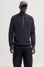 JACKJONES JJEDETROIT KNIT HALF ZIP STYD AW25