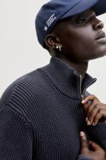 JACKJONES JJEDETROIT KNIT HALF ZIP STYD AW25 - Image 3