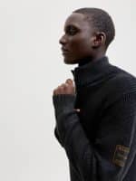 JACKJONES JJEDETROIT KNIT HALF ZIP STYD AW25 - Image 3