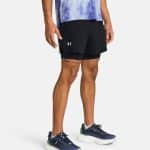 UNDER ARMOUR UA LAUNCH 5 2-IN-1 SHORT