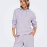 ONLY PLAY ONPLOUNGE LS HOOD SWEAT - NOOS