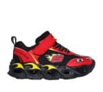 SKECHERS Hot Lights Thematic Gore  Strap Sneaker W/ Vehicle Details