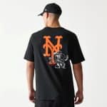 NEW ERA MLB FOOD GRPHC REG TEE NEYMET  BLK - Image 2