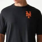 NEW ERA MLB FOOD GRPHC REG TEE NEYMET  BLK - Image 5