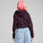 PUMA CLASSICS+ Relaxed Cropped Hoodie - Image 2