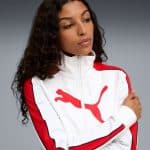 PUMA FUTURE..ARCHIVE T7 Slim Cropped Track Jacket - Image 3
