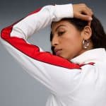 PUMA FUTURE..ARCHIVE T7 Slim Cropped Track Jacket - Image 4