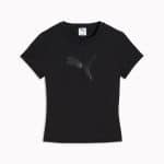 PUMA DARE TO Slim Half Zip Warp Knit Graphic Tee