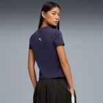 PUMA DARE TO Slim Half Zip Warp Knit Graphic Tee - Image 2