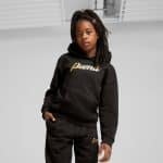 PUMA ESS+ SCRIPT Metallic Hoodie FL G