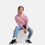 PUMA ESS+ SCRIPT Metallic Hoodie FL G - Image 3