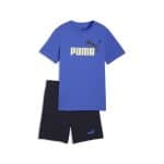 PUMA ESS 2 COLOR No. 1 Logo Tee and Shorts Set B