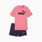 PUMA ESS No.1 Logo Tee and Shorts Set G