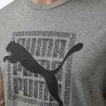 PUMA GRAPHIC Puma Wording Tee - Image 3