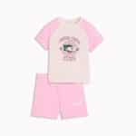 PUMA MINICATS SUPER PUMA Tee and Shorts Set INF