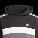 ADIDAS JG 3S TIB FL TS     BLACK/WHITE/WHITE - Image 6