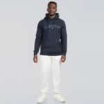 Rebase Hoodie with Double Pressed Print Brushed Fleece - Image 6