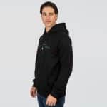 Rebase Hoodie with Double Pressed Print Brushed Fleece - Image 3