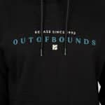 Rebase Hoodie with Double Pressed Print Brushed Fleece - Image 4
