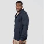 Rebase Hoodie Full-Zip Brushed Fleece - Image 3