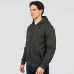 Rebase Hoodie Full-Zip Brushed Fleece - Image 3