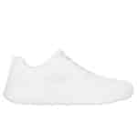 SKECHERS Debossed Pu Lace Up Sneaker