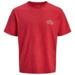 JACKJONES JORNANTUCKET SCRIPT CHEST TEE CN