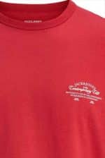 JACKJONES JORNANTUCKET SCRIPT CHEST TEE CN - Image 4