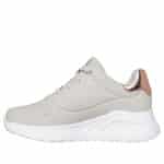 SKECHERS Embossed Duraleather Gore Laced Slip On with Metallic Trim - Image 2