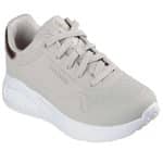 SKECHERS Embossed Duraleather Gore Laced Slip On with Metallic Trim - Image 3