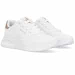 SKECHERS Embossed Duraleather Gore Laced Slip On with Metallic Trim - Image 2