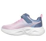 SKECHERS Lighted Bungee  Strap Sneaker W/ Ombre Upper - Image 2