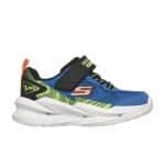 SKECHERS Lighted Gore  Strap Sneaker W/ Textured Midsole