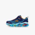 SKECHERS Gore  Strap Sneaker W/ Theme Sidewall