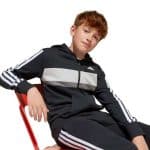ADIDAS  J 3S TIB FL TS BLACK/WHITE/GRETWO - Image 6