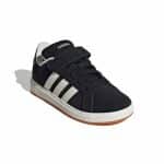 ADIDAS KIDS  GRAND COURT 00S EL CBLACK/OWHITE/GUM10 - Image 3