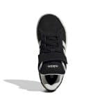 ADIDAS KIDS  GRAND COURT 00S EL CBLACK/OWHITE/GUM10 - Image 5