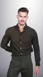TOMMY HILFIGER TH FLEX POPLIN RF SHIRT