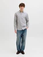JACKJONES JJESUMMER LINEN BLEND SHIRT L/S SN - Image 5
