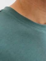 JACKJONES JCOFUSION BADGE TEE SS CREW NECK LN - Image 3