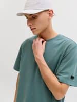 JACKJONES JCOFUSION BADGE TEE SS CREW NECK LN - Image 5