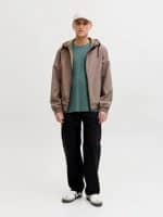 JACKJONES JCOFUSION BADGE TEE SS CREW NECK LN - Image 6