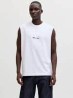JACKJONES JORNORREBRO EMB TEE SL CREW NECK LN