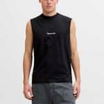 JACKJONES JORNORREBRO EMB TEE SL CREW NECK LN
