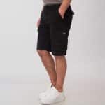 Rebase Mens Cargo Black Shorts Anthracite - Image 3