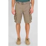 Rebase Mens Cargo Black Shorts Anthracite