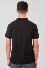 Rebase Polo T-shirt Black - Image 2