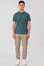 Rebase Polo T-shirt Black - Image 3